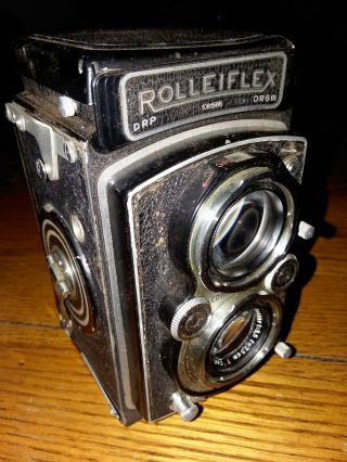 Vintage Rolleiflex Drp 1081566 Drgm Compur - Rapid Frankie&heidecke