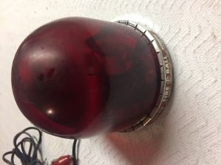 Vintage Federal Signal Teardrop Light Fire Ball FB1 Police Fire 7