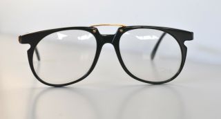 Cazal Vintage Eyeglasses - Old Stock - Model 645 - Col.  1 - Gold,  Black