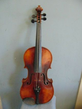 Vintage Stradivarius Violin By Herman Rainer