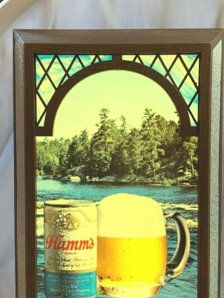 Vintage Hamm ' s Beer Sign Light T.  A Schultz Co 5