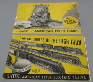 American Flyer Vintage Catalogs: 1939,  1938,  1940,  1946 [4] 4