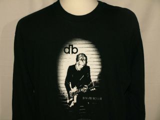 Rare Vintage 2000 David Bowie Concert Tour Graphic Long Sleeve T - Shirt Size Xl