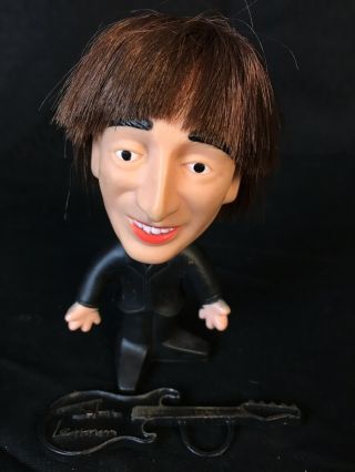 1964 The Beatles John Lennon W Guitar Nems Seltaeb Figure Doll Vintage