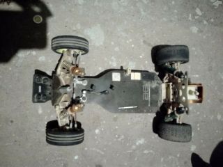 Vintage Team Associated Ae Rc10 Graphite Chassis