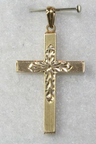 Vintage Esemco 14k Gold Cross