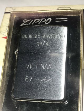 Vintage Authenticated Vietnam War Zippo Lighter - 359th Transportation Company 4