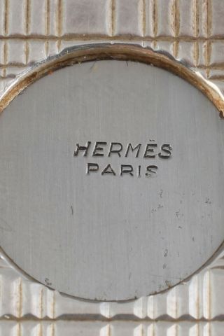Hermes Vintage Sterling Silver French Cigar Cutter Pendant 4