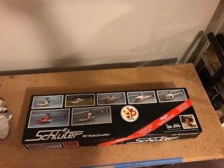 Robbe Schluter Magic Rc Helicopter Kit Vintage Complete Except For Canopy