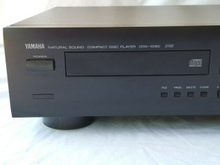 Yamaha Natural Sound Cd Player Cdx 1030 - Vintage Retro Cd Player