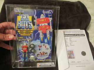 1983 Go Bots Go Bots Cy Kill Moc Cas 85,  Transformers Afa Vintage
