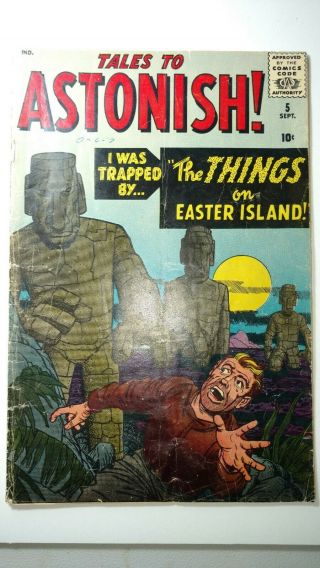 Tales To Astonish (1st Series) 5 Rare Silver Age Vintage Marvel Comic