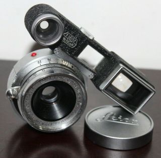 Vintage Leica M Mount Summaron F:3.  5cm 1:3.  5 Lens With Goggles