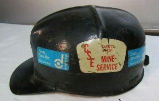 Vintage Msa Comfo Cap Low Vein Miner Helmet Mining Coal Mine Hard Hat