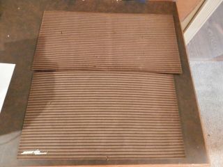 Vintage Bose 901 Series I Front & Rear Stereo Speaker Grill Covers Set