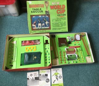 Vintage Subbuteo World Cup Edition - 1970s - Football Game - P&p