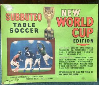 Vintage Subbuteo World Cup Edition - 1970s - Football Game - P&P 2