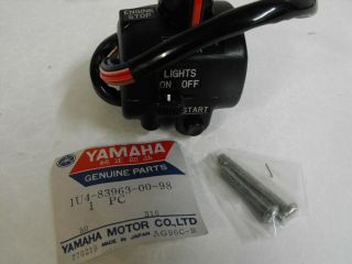 YAMAHA VINTAGE XS250 / 360 / 400 HANDLEBAR SWITCHGEAR,  NOS 4