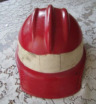 Bullard 502 Fiberglass Hard Boiled Vintage Hard Hat Red Ironworker Safety