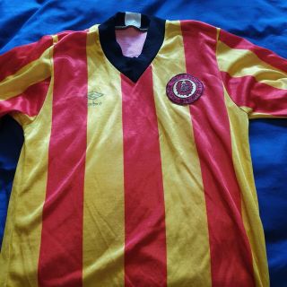 Very Rare Retro Vintage Umbro Partick Thistle Home Shirt - Numbered 2