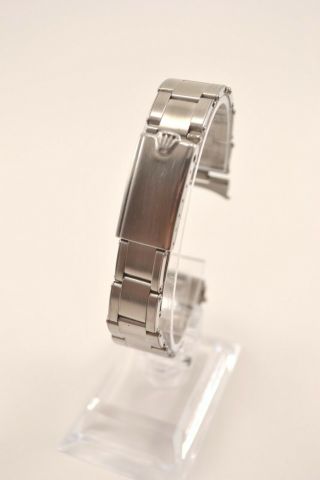 Rolex Vintage C&i Stainless Steel Watch Bracelet 19mm