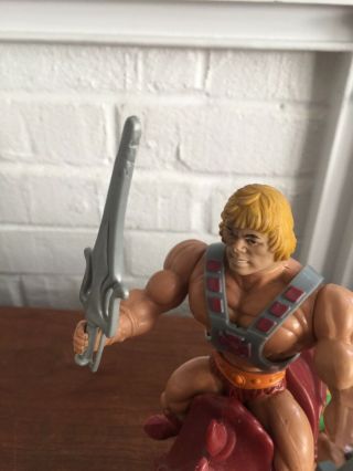He - man And Battlecat Vintage MOTU Masters Of The Universe 1981 2