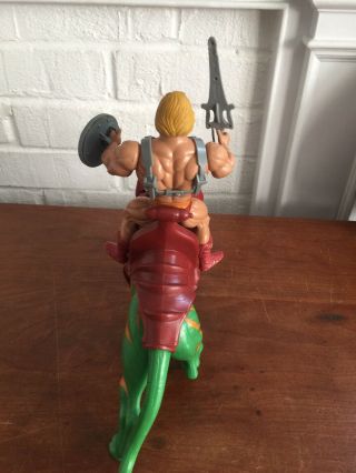 He - man And Battlecat Vintage MOTU Masters Of The Universe 1981 6