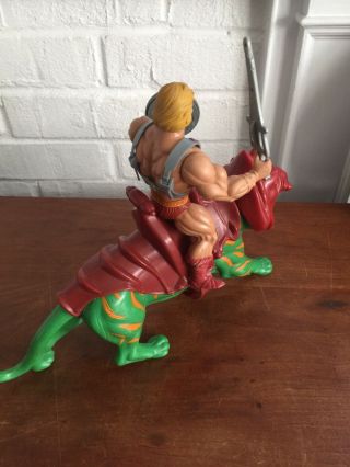 He - man And Battlecat Vintage MOTU Masters Of The Universe 1981 7