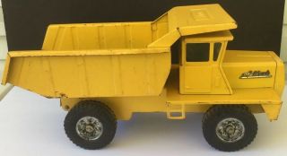 Vintage Buddy L Mack Yellow Dump Truck Big 20” Toy Good Shape