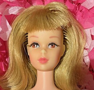 Vintage Barbie Blonde Bend Leg Bl Francie Doll 1966 1130 W Oss & Squishy Heels