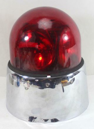 Vintage Federal Sign & Signal Beacon Ray Emergency Light Model 174 12VDC 4