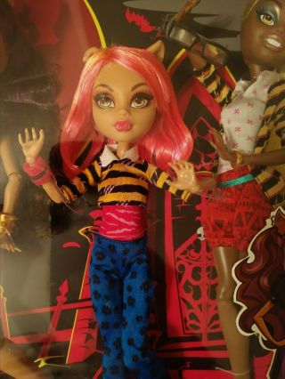 Monster High Pack of Trouble Clawd Clawdia Howleen Clawdeen Siblings Family 4