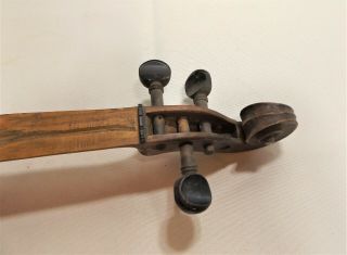 Vintage Violin Stradivarius Cremonenfis Faciebal Anno 1716 with Tombstone Case 3