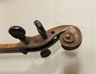 Vintage Violin Stradivarius Cremonenfis Faciebal Anno 1716 with Tombstone Case 7