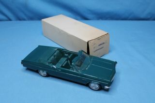 Rare Vintage Amt 1966 Chevrolet Impala Ss Convertible Promo Model Car