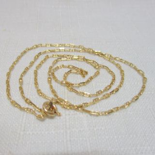 Vintage Estate 14k Yellow Gold Chain Necklace - 19.  75 Inches Long - 3.  1 Grams