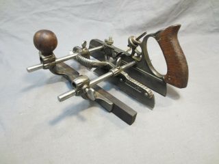 Vintage STANLEY No 45 Combination Plane,  with accessories and 24 Cutters 3