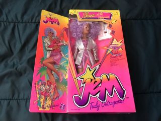 Jem And The Holograms Shana Vtg 12 1/2 " Toy Doll 1986 W Cassette