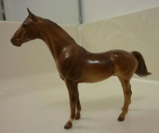 Vintage Hagen Renaker Famous Racehorse Mini Silky Sullivan Rare Horse