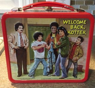 1977 Vintage Welcome Back Kotter Lunchbox