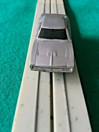 ELDON HO SLOT CAR,  1968 CHARGER 3216 IN SILVER/ GREY COLOUR,  VERY RARE,  VINTAGE 2
