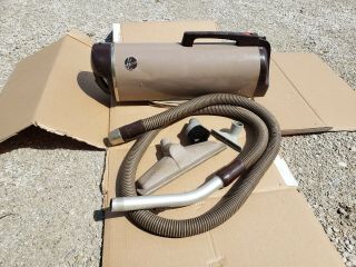 Vintage Hoover 53 Canister Vacuum Cleaner Great Suction