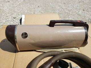 Vintage Hoover 53 Canister Vacuum Cleaner great suction 4