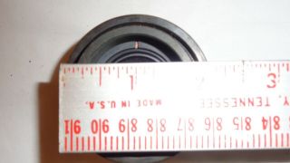 Baltar Vintage 75mm Cine Camera Lens / Yellow Dot / / Fungus 10