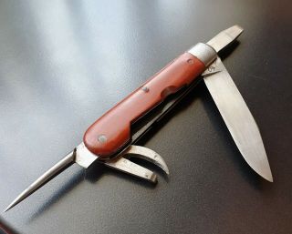 Vintage Wenger 40 Swiss Soldier Knife Mod.  08 Ww2