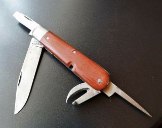 Vintage WENGER 40 SWISS SOLDIER KNIFE Mod.  08 WW2 2
