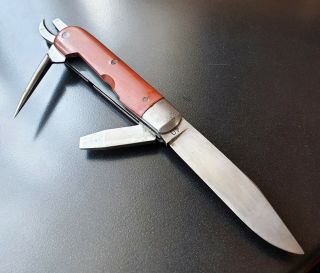 Vintage WENGER 40 SWISS SOLDIER KNIFE Mod.  08 WW2 3
