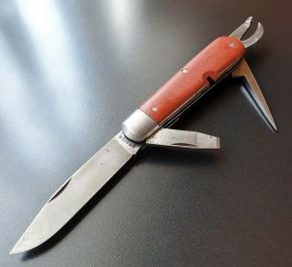 Vintage WENGER 40 SWISS SOLDIER KNIFE Mod.  08 WW2 4