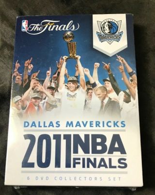 Dallas Mavericks 2011 Nba Finals 6 Dvd Collectors Set Rare -