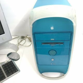 Vintage Apple Power Mac G3 M5183 350 MHZ 40GB HDD CINEMA DISPLAY KEYBOARD 7